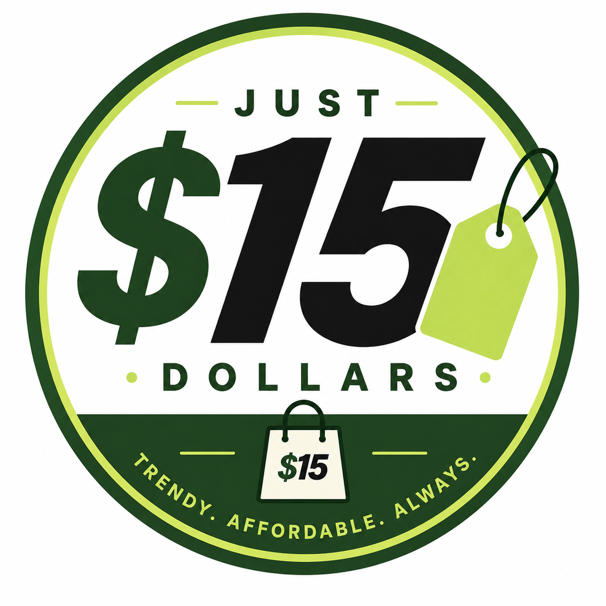 Just $15!