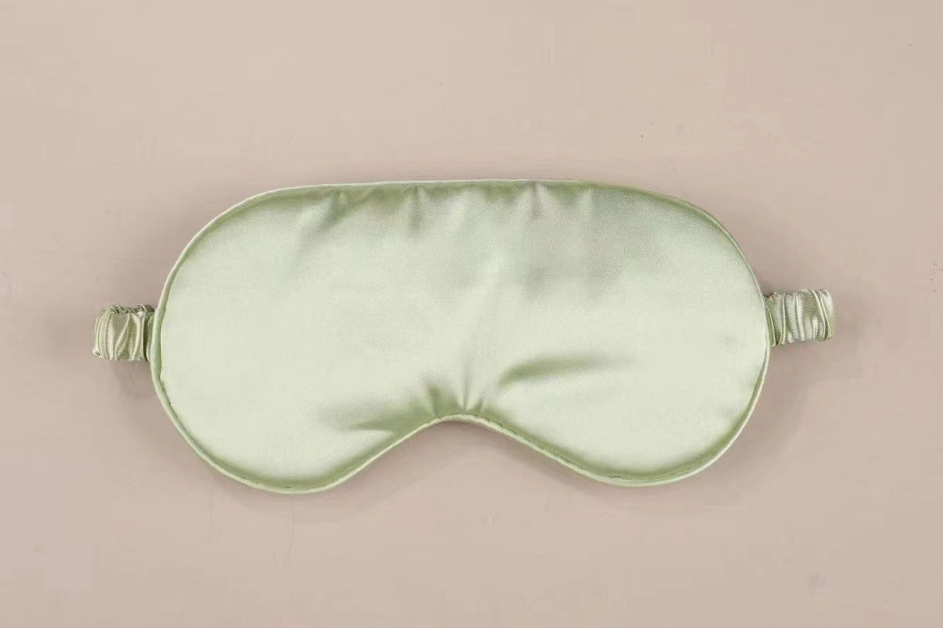 Silk Sleep Eye Mask - Cooling Ice Compress for Fatigue Relief